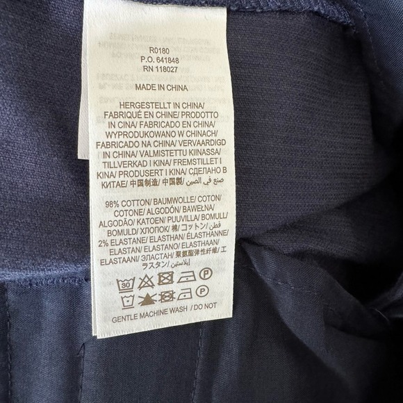 Boden Women's Stirling Corduroy Bootcut Trouser Pants in Conker Blue Size 12R - Picture 8 of 10